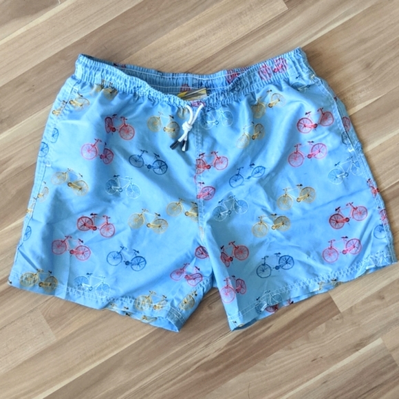98 Coast Av Bike Print Trunks XXL - Picture 1 of 4